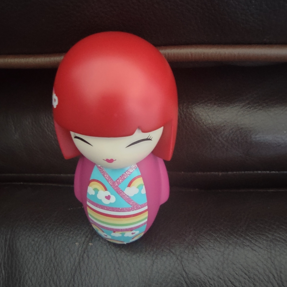 2 Kimmi junior dolls - Jemma & Ruby new in box in the style of Kokeshi